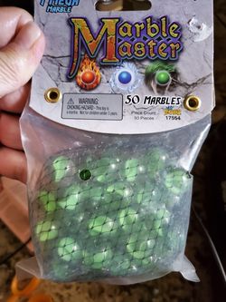 New bag of marbles
