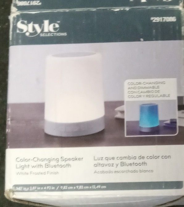 Style Selections 3.87-in 3-Watt Bluetooth Compatibility Indoor Personal Speaker