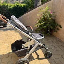 Uppa Baby Vista Double Stroller With ALL Accessories 