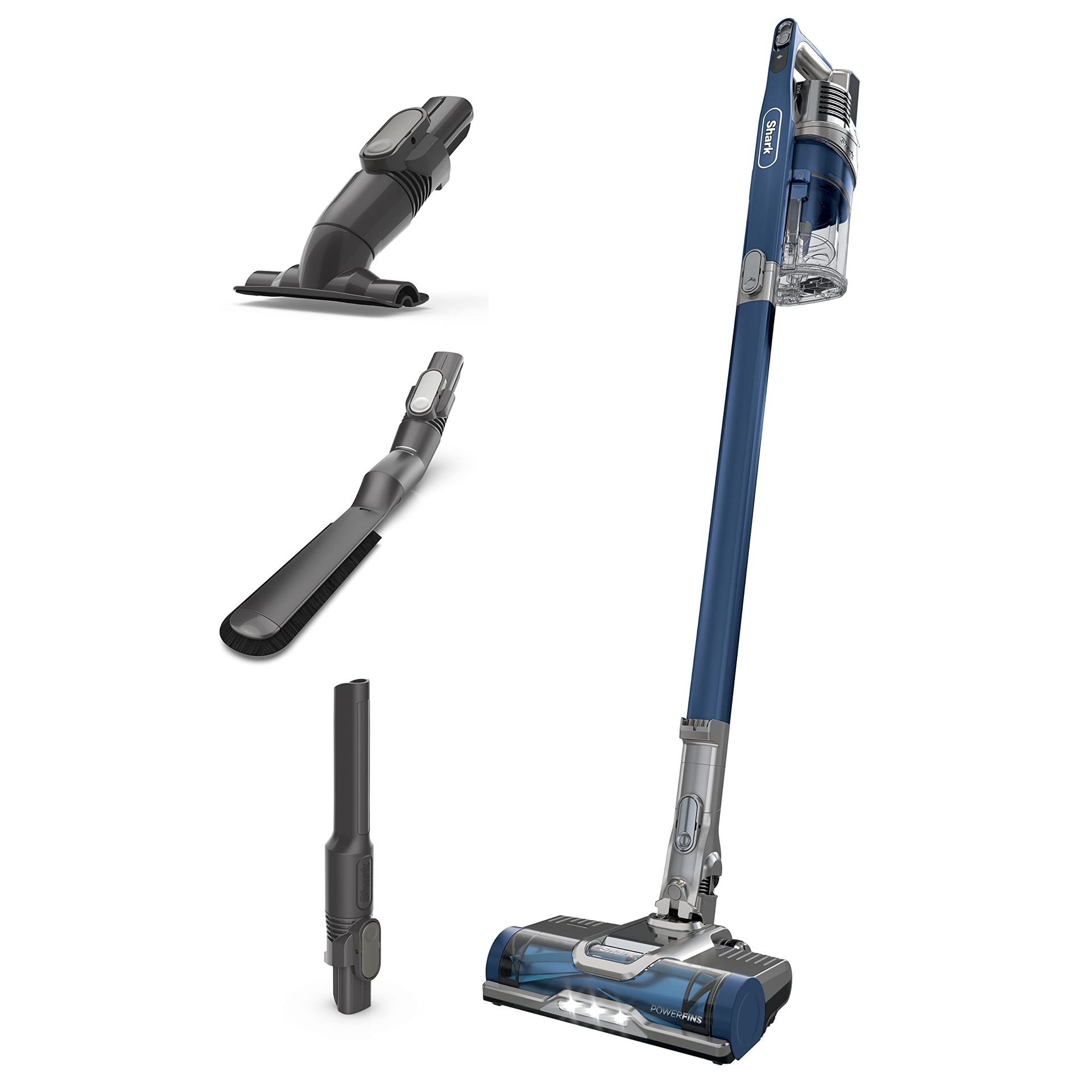 Shark IZ361H Pet Plus Anti-Allergen Cordless Stick Vacuum Blue *Used Once