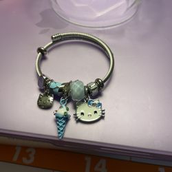 Blue ( Ice Cream Cone) Hello Bracelet