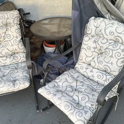 Patio Chairs And Table