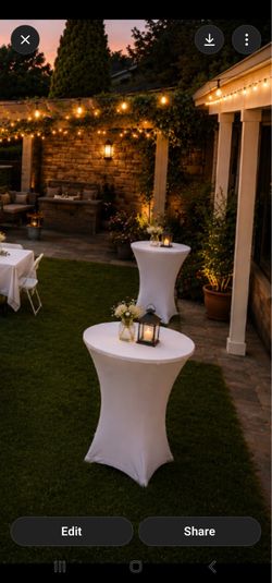 Mesas de Bar , eventos