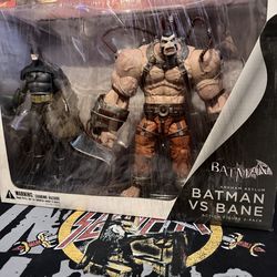 Batman vs Bane 2-Pack from Batman: Arkham Asylum, produced by DC Direct