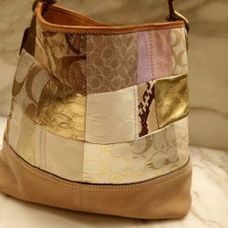 COACH Purse,Tote,Bag, Patchwork Purse