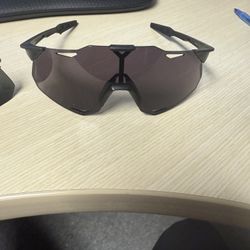 100% Hypercraft XS Matte Black Youth Sunglasses 