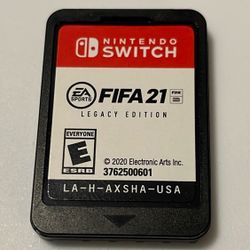Fifa 21 Nintendo Switch 