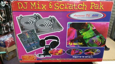 DJ Mix And Scratch Pad