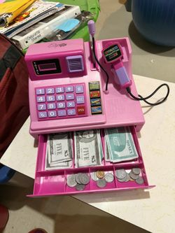 Zillionz Talking Cash Register pink