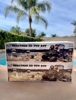 New! 24V Realtree UTV Power Wheels, Battery Operated Ride on, with Remote & MP3 Player
