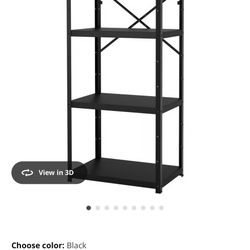 IKEA Bror Shelving Unit - Black 