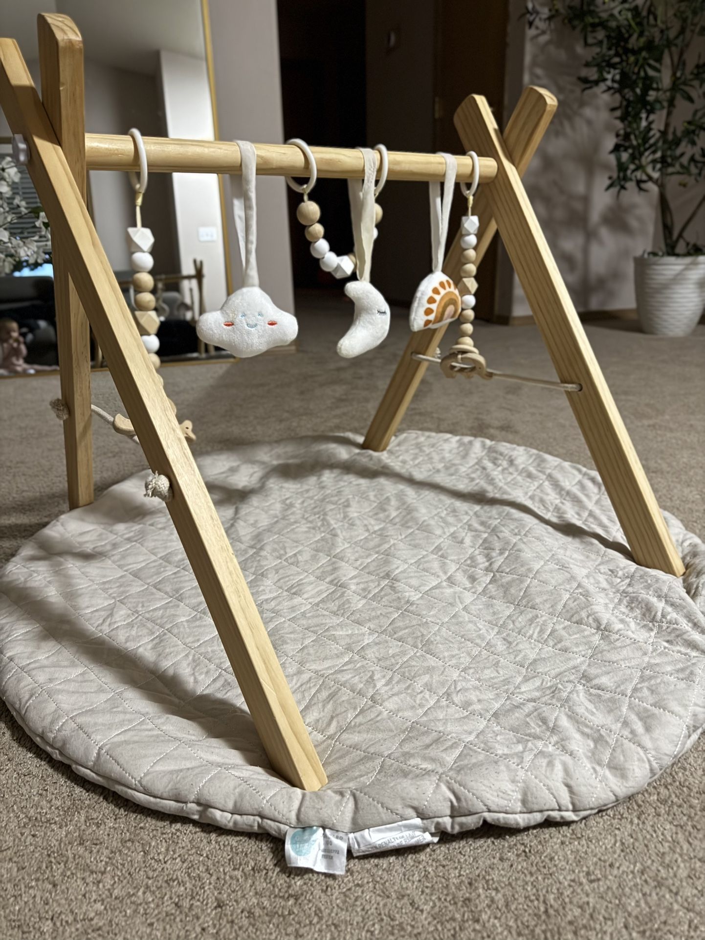 Wooden Baby Activity Mat