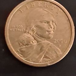 2000 Sacagawea Gold Coin 