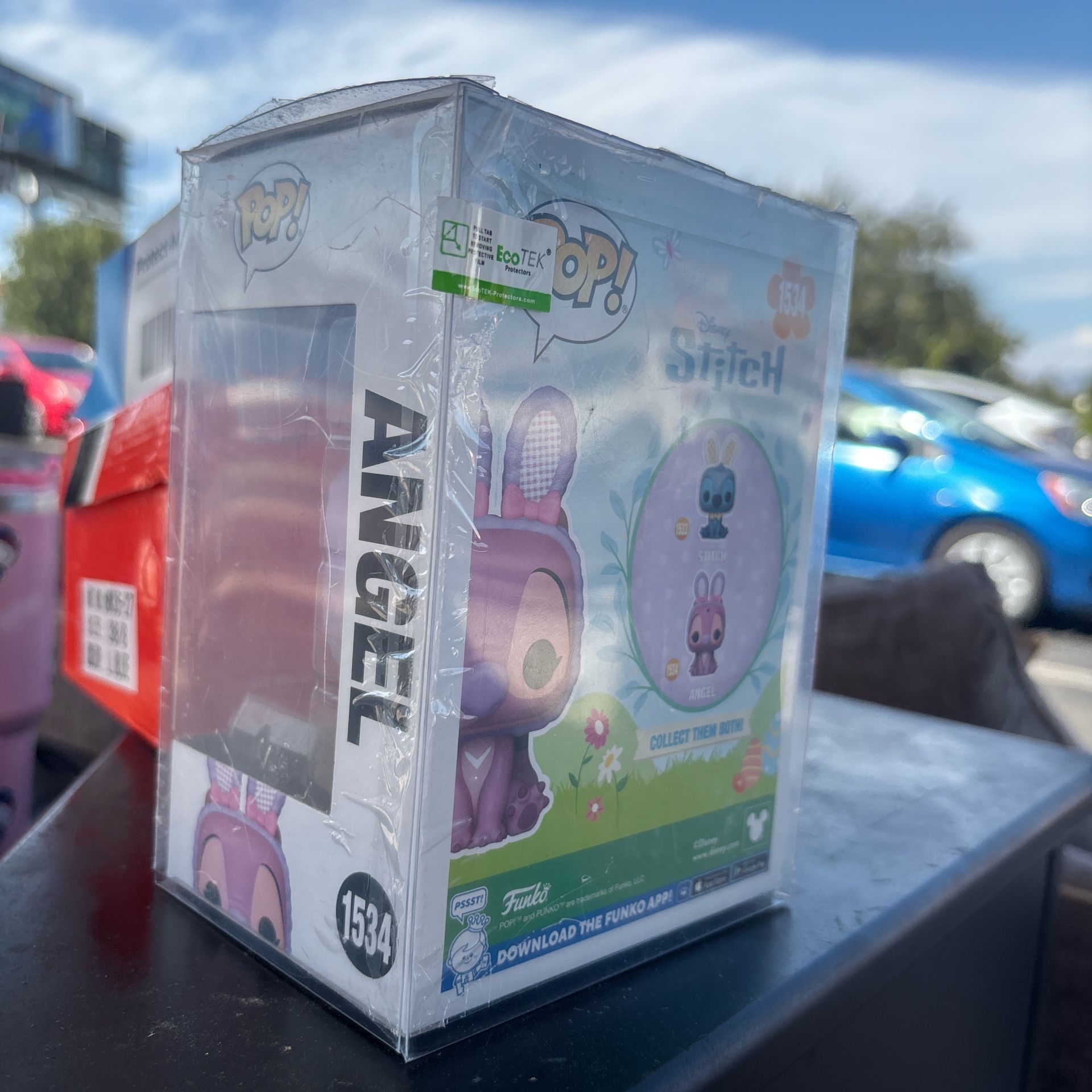 Disney Funko Pops Stitch And Angel