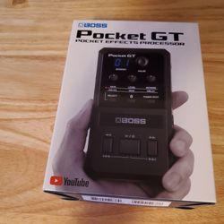 Boss Pocket GT Effects Processor