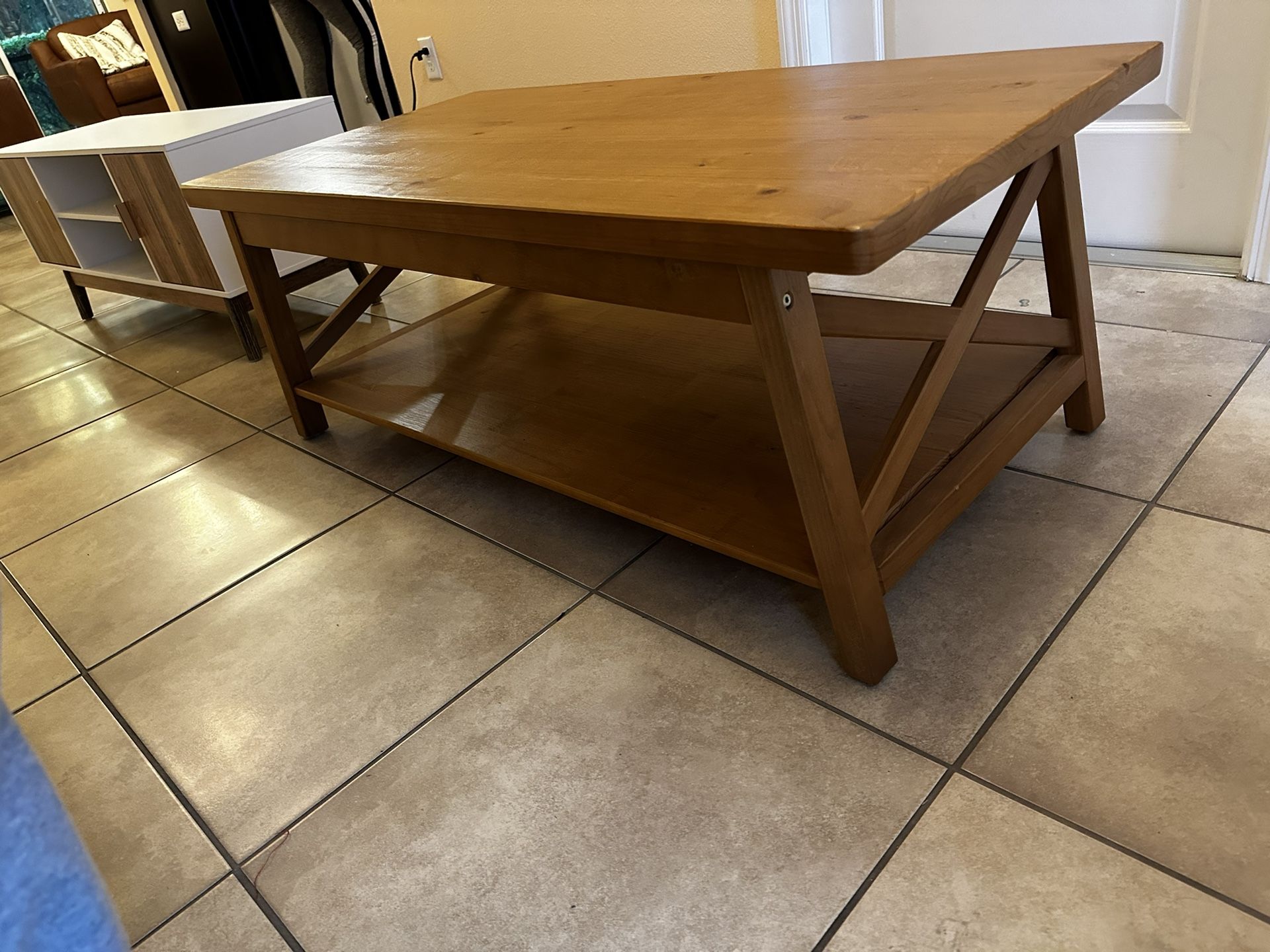 Walnut Wood Coffee Table