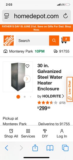 Water Heater Enclosure