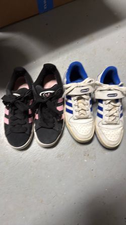 Two pair of women/girls Adidas - size 6.5/7