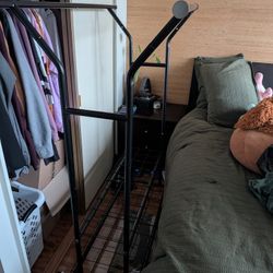 Wayfair Majram Garment Rack With Telescoping Bars