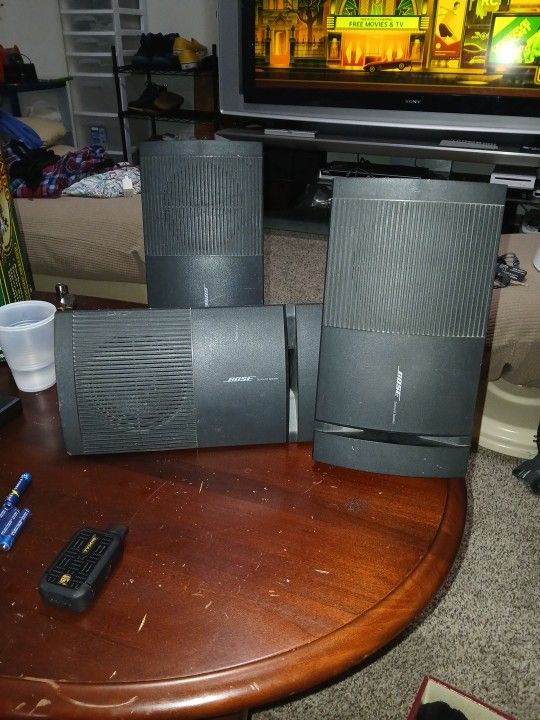 Boss Surround sound speakers