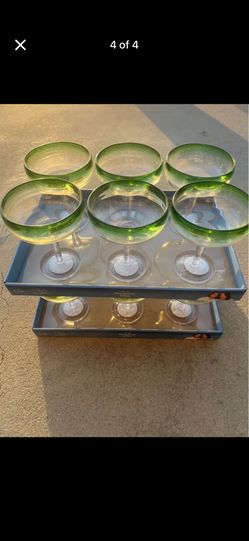 Brand New Becky G. & Alejandra 18-Ounce Acrylic Margarita Glass