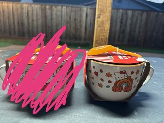 hello kitty and friends ramen and soups bowls