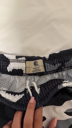 Eric Emanuel Camo Mesh Shorts Large