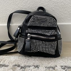 Rhinestone Mini Backpack 