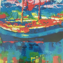 NEW Tom Farrell Freedom Boat Wall Art