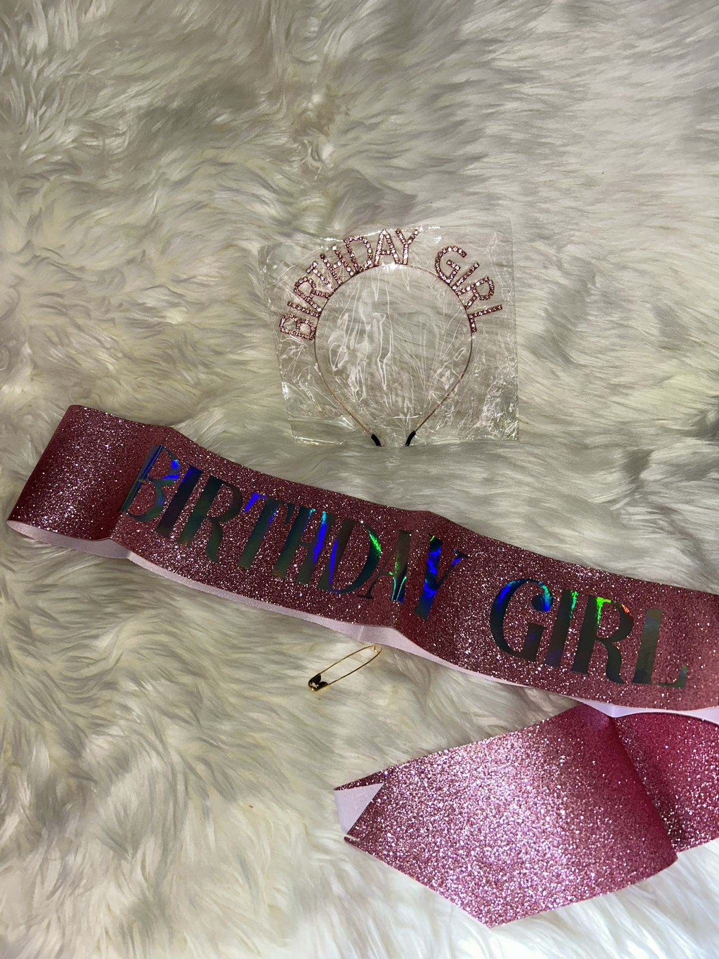 Happy Birthday Crown and Sash