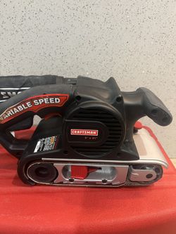 Craftsman belt sander sale 11726