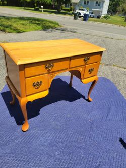 Maple Vanity Desk