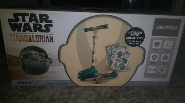 Star Wars Customized Light up Scooter! Brand New in Box! 