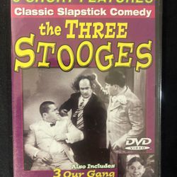 The Three Stooges/ Our Gang Comedy Shorts - DVD New Sealed
