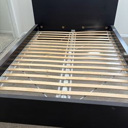 Bed Frame With Panels And Headboard 