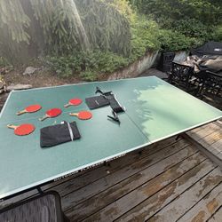 Butterfly Outdoor Playback Rollaway Ping Pong Table BEST OFFER