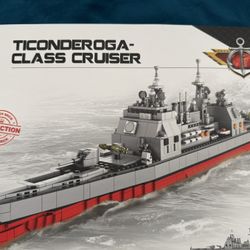 US Navy Destroyer And Cruiser 