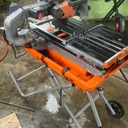 Ridgid 10” Wet Saw