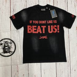 Hellstar “Beat Us” Shirt Size M