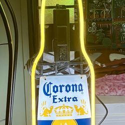 Corona Extra Neon Sign Extra Large 35” Tall 10” Wide 4” Depth
