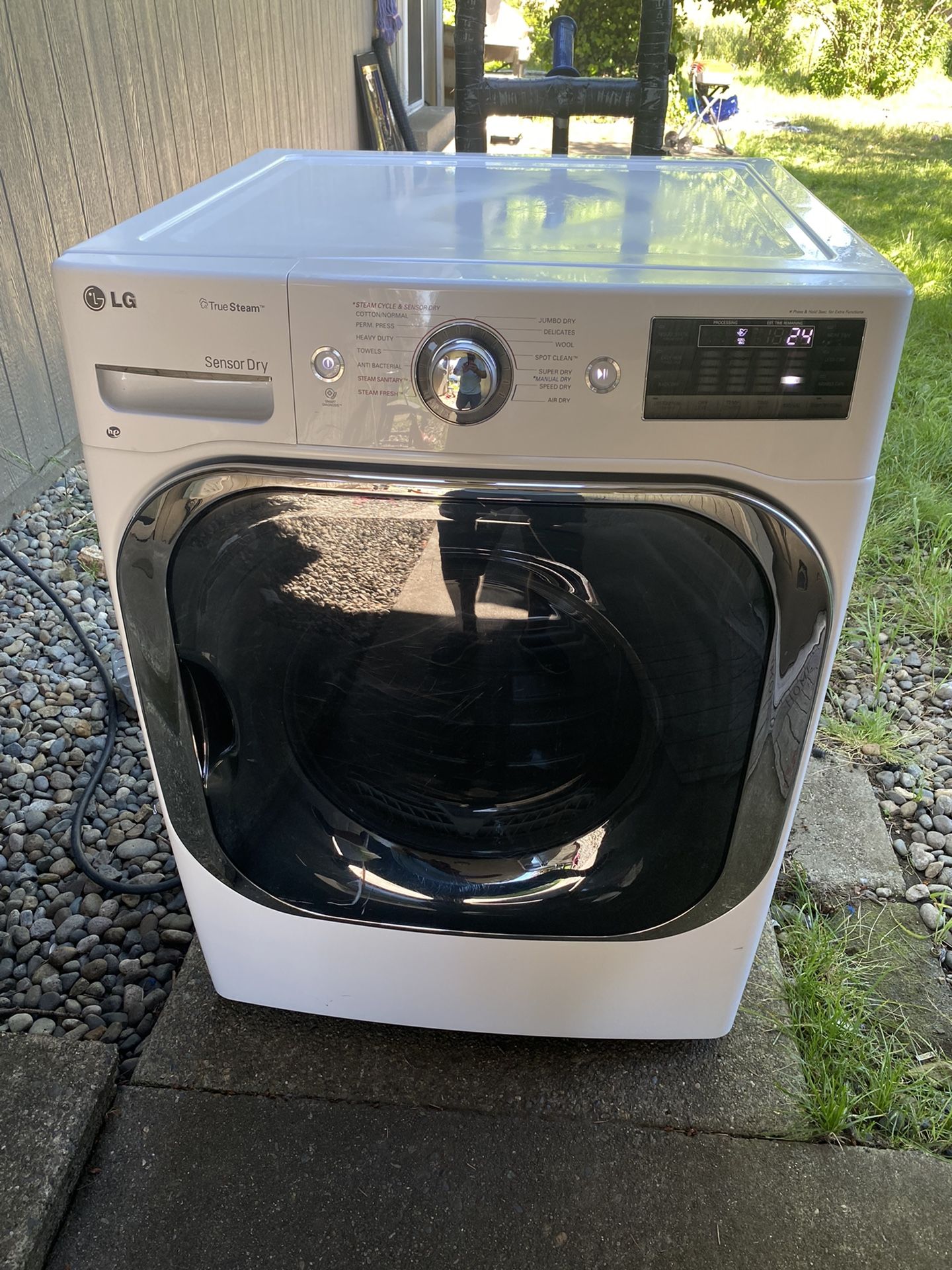 LG Electric DRYER Front Load