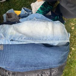 Free pants for kids size 16 and waist 30 all skinny jeans for free