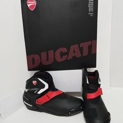Ducati Stivaletti Theme Short Boots Sz 43 (9-9.5) *NEW In Box*