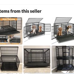 🔵 Brand New dog kennel cage  Blowout sale ✅ From $100 and up to $200 depending on size and features