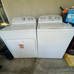 Whirlpool Top Loader Washer And Gas Dryer