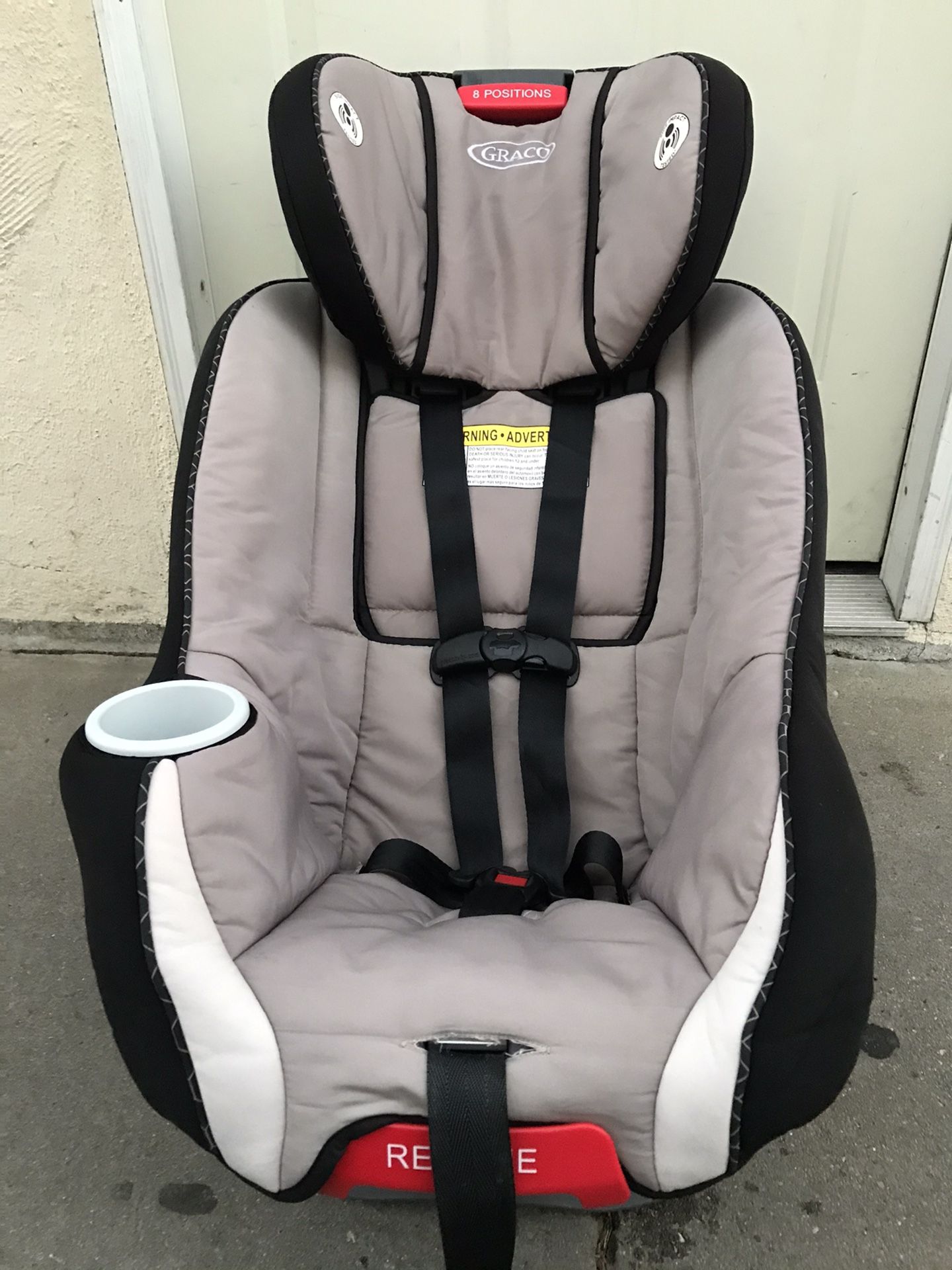 GRACO CAR SEAT 8 POSITIONS