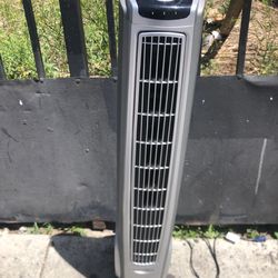 Lasko hybrid tower fan, specifically identified as a 40-inch model.