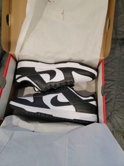 Dunk Low Black & White 
