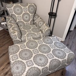 Chair And Ottoman 