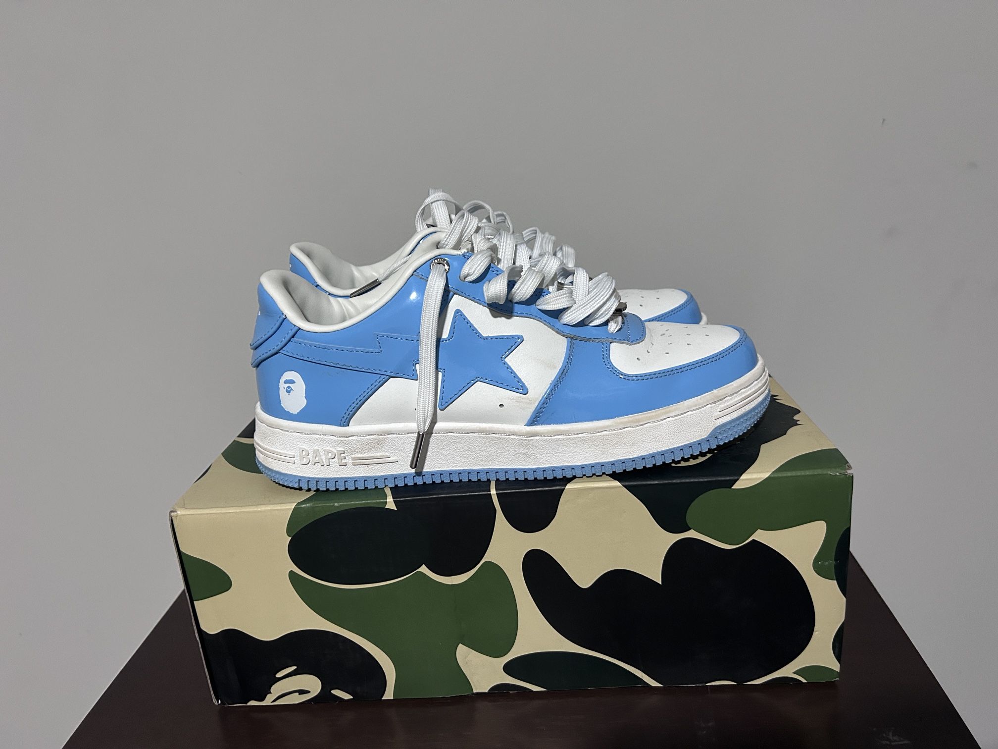 Bapesta Light Blue Size 9.5